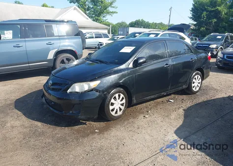 2011 Toyota Corolla Le z USA, uszkodzony, nr VIN JTDBU4EE9B9148123